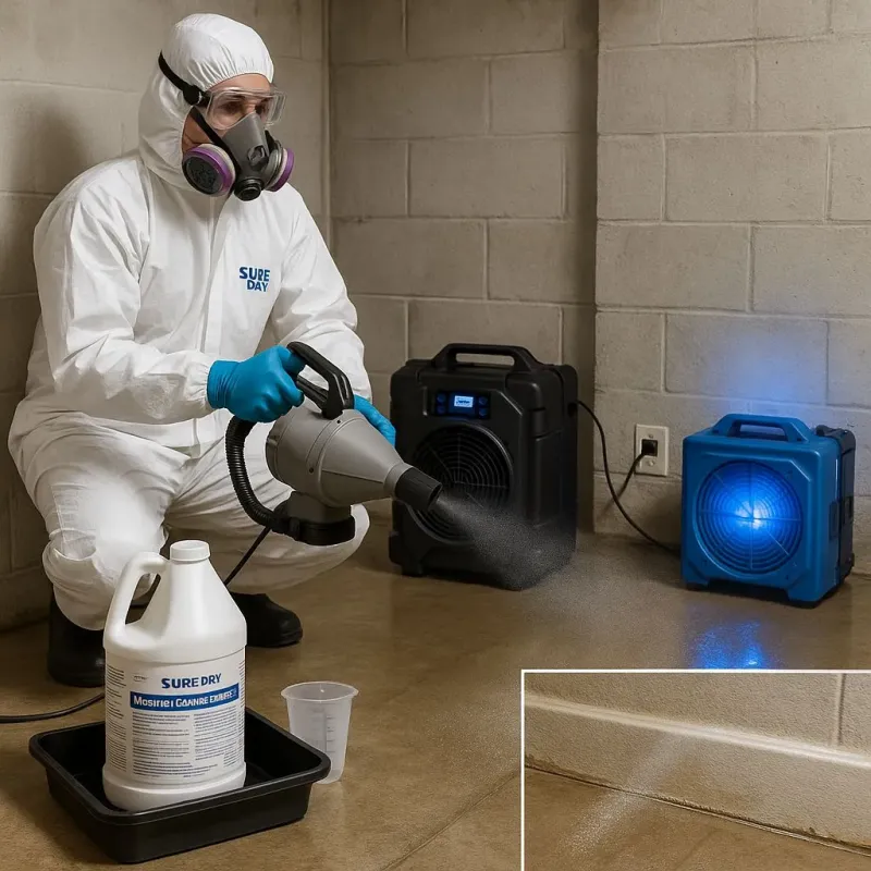 Sanitization and Odor Removal process in Hardin County, TX