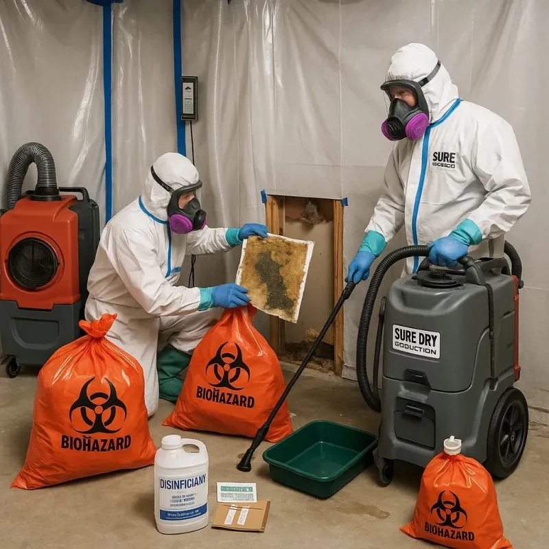 Contaminated Water Handling Protocols process in Hardin County, TX