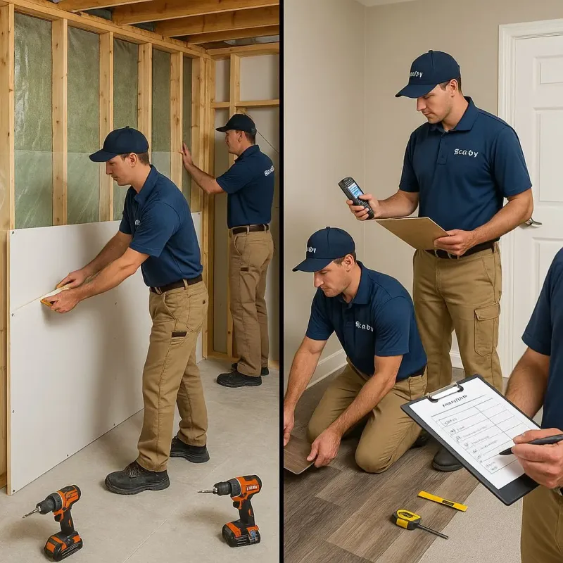 Repairs and Reconstruction process in Hardin County, TX