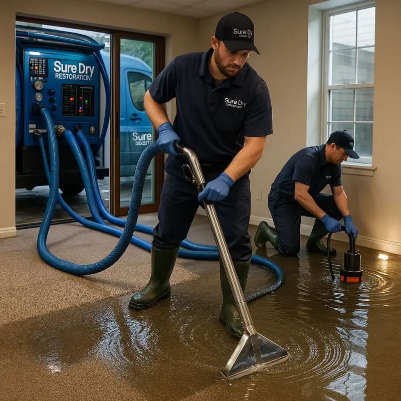 Water Extraction and Removal process in Hardin County, TX